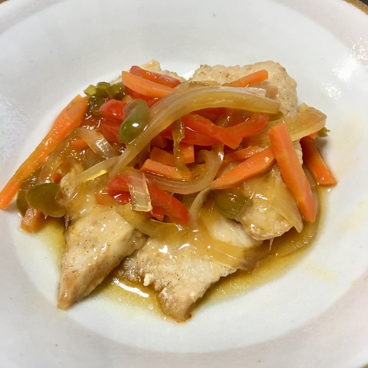 魚の甘酢あん レシピ 作り方 By こっこ8 楽天レシピ